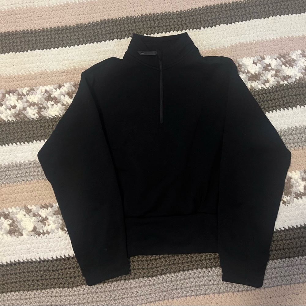 Athleta Women’s Black Zip-Up Sweatshirt